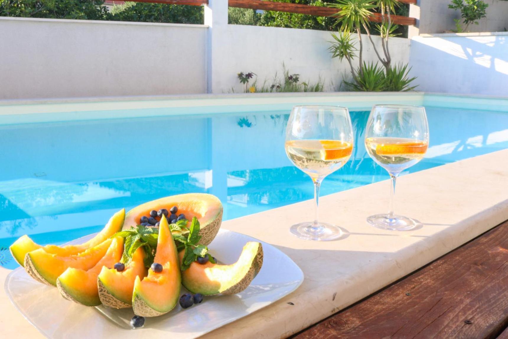 Villa My Rose With A Private Pool Mlini Exterior foto